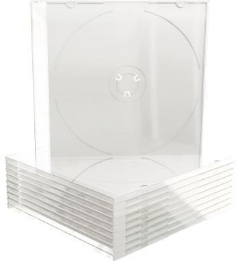 MediaRange CD-Hülle Slimcase BOX32-T tr 10 St./Pack.