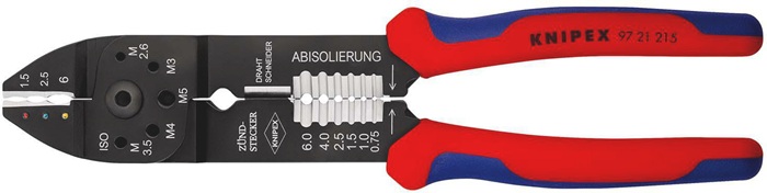 Crimpzange L.230mm 0,5-6 (AWG 20-10) mm² KNIPEX