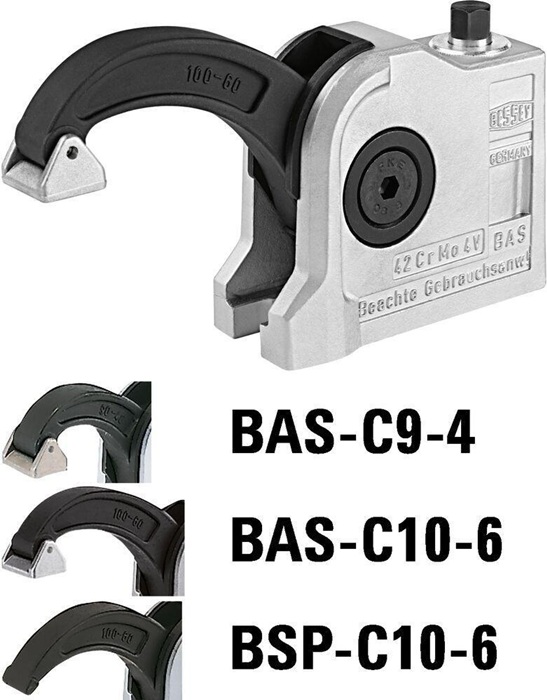 BAS Spannhöhe 97mm A.60mm o.AL-Druckschuh offen Bessey