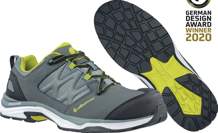 Sicherheitsschuh ULTRATRAIL GREY LOW Gr.45 W.8/11 grau/gelb S3S ESD FO HRO SR