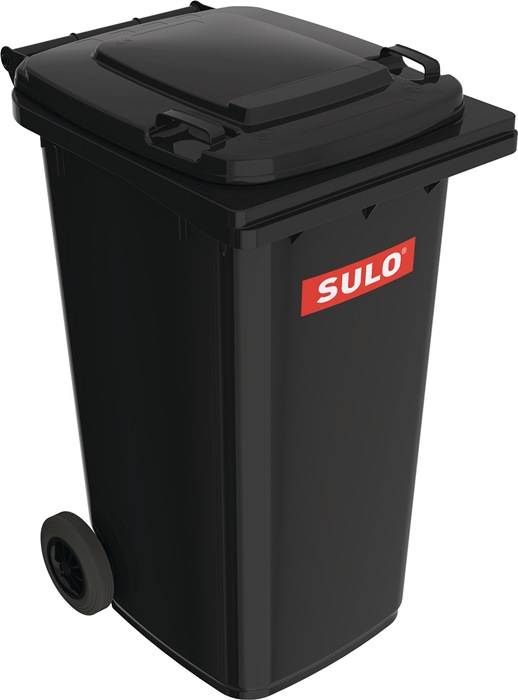Müllgroßbehälter 240l HDPE anthrazitgrau fahrbar,n.EN 840 SULO