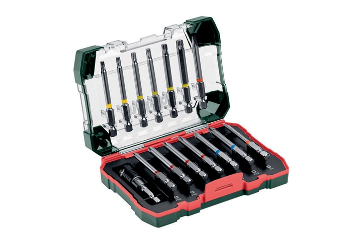 Bitsortiment 15teilig m.langen Bits METABO
