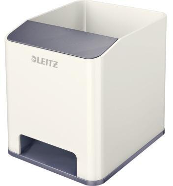 Leitz Stifteköcher WOW 53631001 weiß/grau