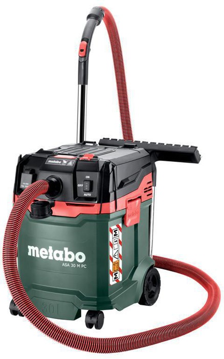 Sicherheitssauger ASA 30 M PC 1200 W 4200l/min 225 hPa 30l METABO