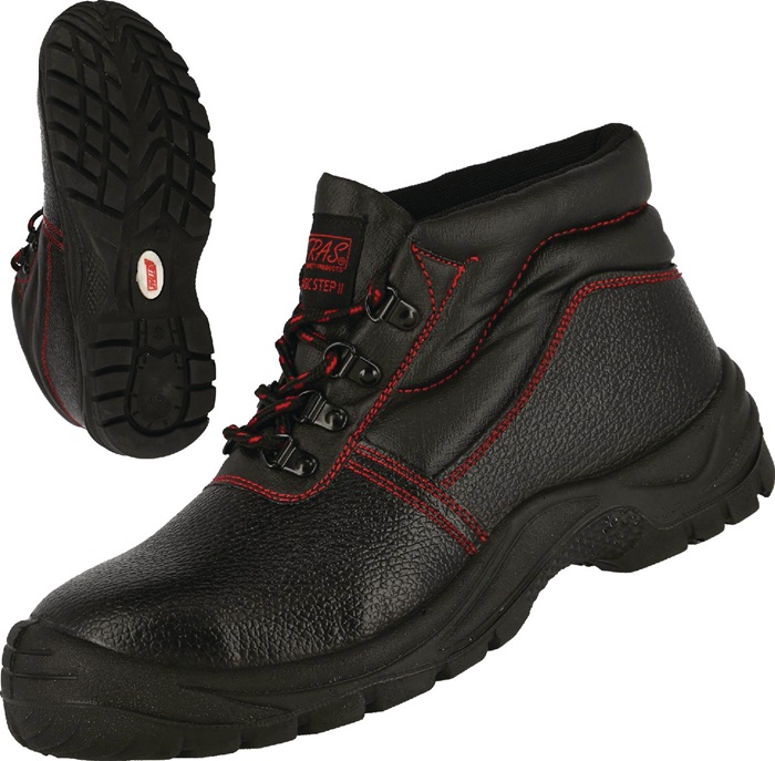 Sicherheitsstiefel BASIC STEP MID Gr.43 W.11 schwarz S3 SRC Volleder NITRAS