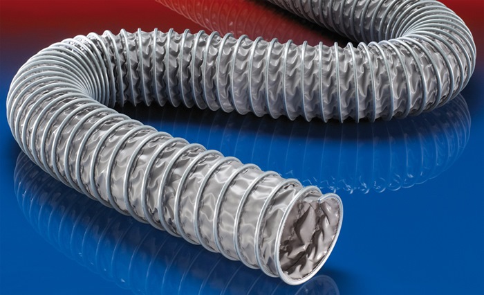 PVC-Saugschlauch ID 130mm AD 142,00mm 6mm L.6m