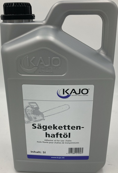 Sägekettenhaftöl 75-95 mm²/s (bei 40GradC) 5l Kanister KAJO