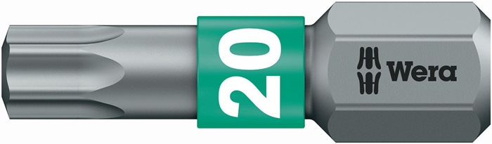 Bit 867/1 BTZ 1/4 Zoll T 20 L.25mm BiTorsion,zähh.WERA