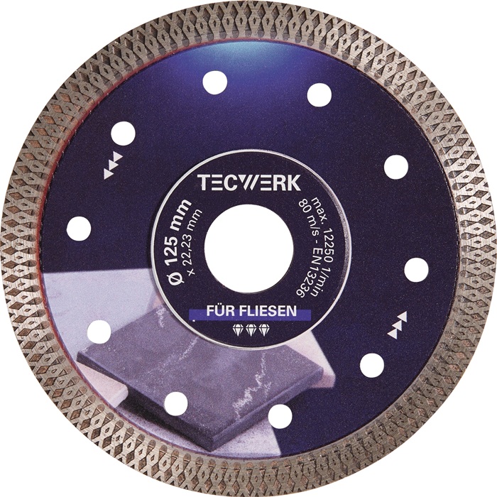 Diamanttrennscheibe FLIESEN PRO X D.115mm Bohr.22,23mm TW