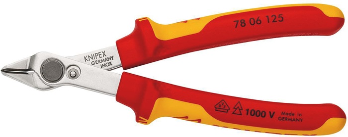 Elektronikseitenschneider Electronic Super-Knips L.125mm Form 0 Facette nein VDE