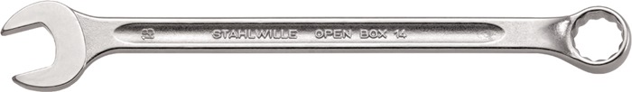 Ringmaulschlüssel OPEN-BOX 14 SW 18mm L.255mm Form B CR-A-STA STAHLWILLE
