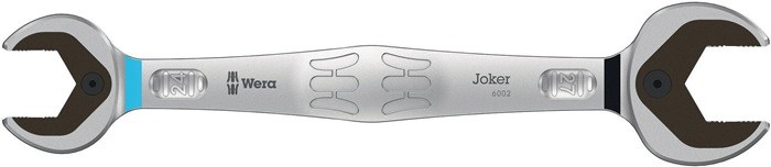 Doppelmaulschlüssel 6002 Joker 24x27mm L.280mm ma verchr.WERA