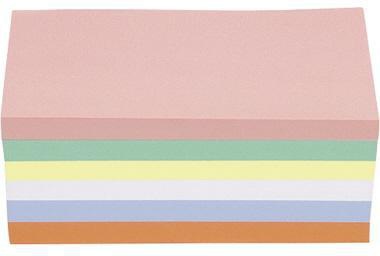 magnetoplan Moderationskarte 112501510 200x100mm sort. 250St.