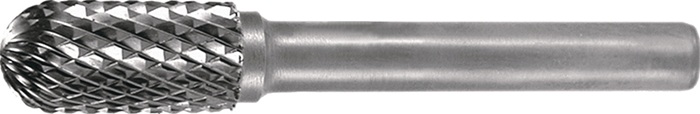 Frässtift WRC D.10mm Kopf-L.20mm Schaft-D.6mm HM Verz.Kreuz TECWERK
