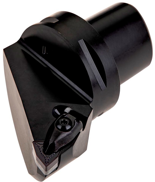 Klemmhalter ISO C6-DWLNR-45065-08 D.63mm m. Polygonkupplung Rechtslauf