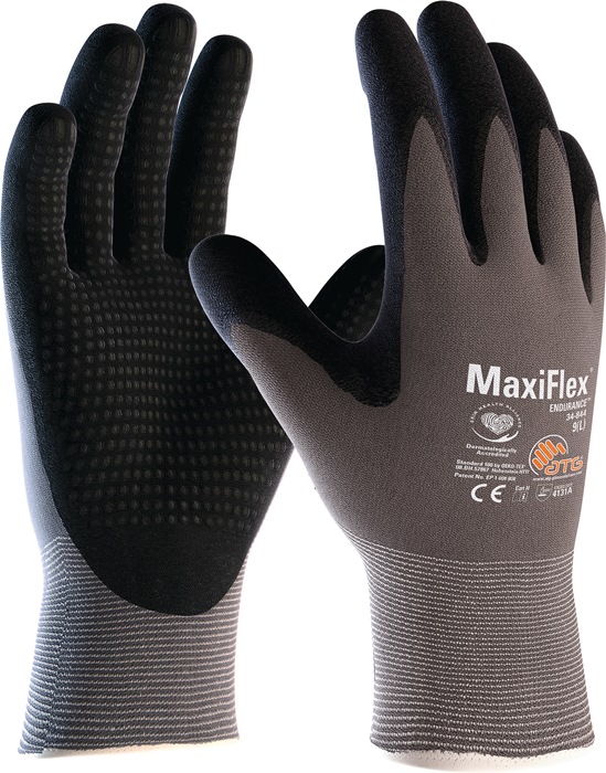 Handschuhe MaxiFlex® Endurance™ 34-844 Gr.9 grau/schwarz Nyl.m.Nitrilschaum