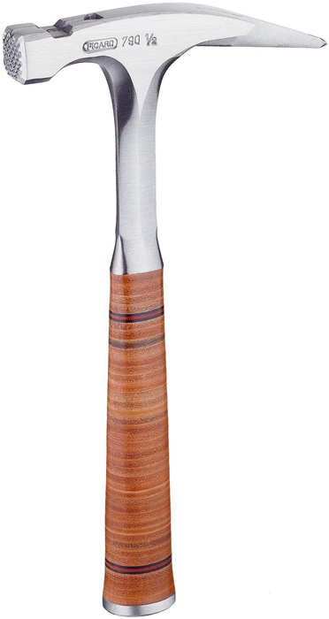 Ganzstahllatthammer 790 1/2 800g m.Magnet geraut 800g PICARD