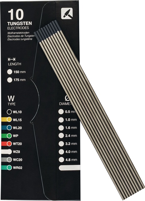 Wolframelektrode D.3,2mm L.175mm grau TIGZONE