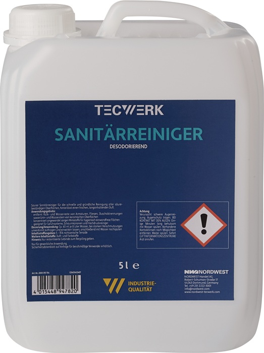 Sanitärreiniger 5l Kanister TECWERK