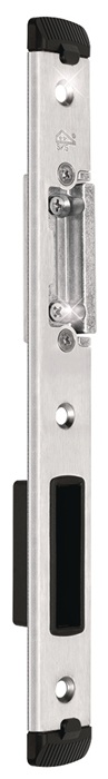 Schließteil Falle/Riegel U-St.29x6,5mm li.silberf.FUHR