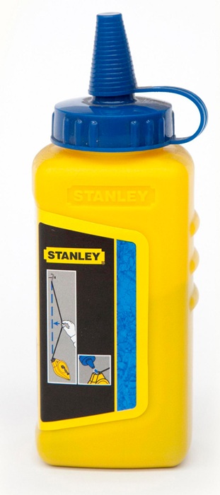Schlagschnurkreide 1000g blau Ku.-Flasche STANLEY