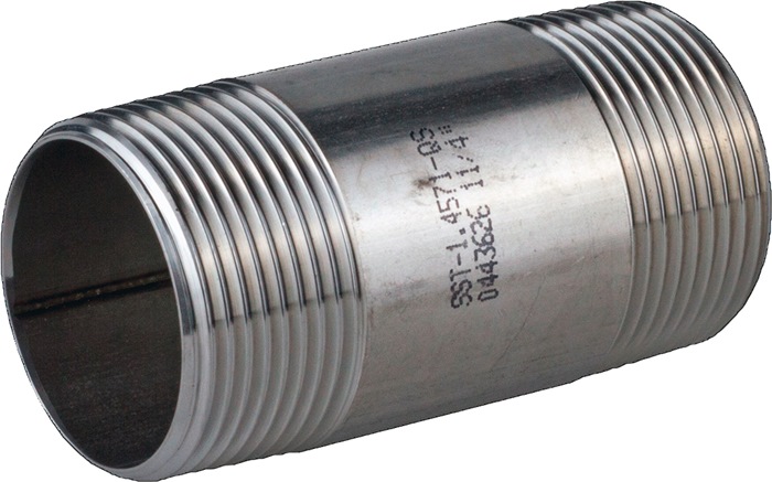Rohrdoppelnippel EN 10226-1 NPS 4 Zoll 120mm SPRINGER
