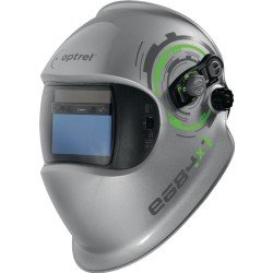 Schweißerschutzhelm Optrel e684 silber 90x110mm DIN 5-13 Krt.OPTREL