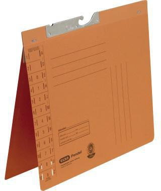 ELBA Pendelhefter 100560091 DIN A4 Amtsheftung 320g Karton orange