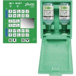 Augenspülstation 2x0,5l H280xB230xT110ca.mm