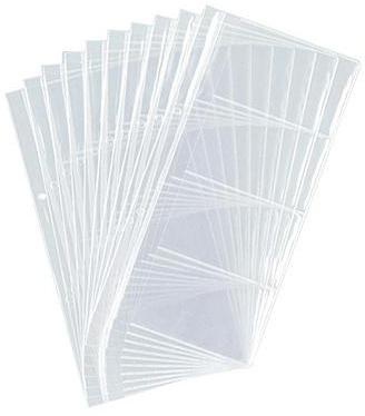 DURABLE Visitenkartenhülle 238719 für 8Karten 90x57mm tr 10 St./Pack.