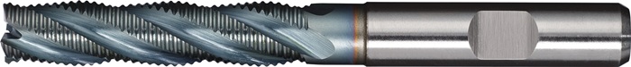 Schaftfräser DIN 844 Typ HR D.8mm Einsatz-L.44mm HSS-Co5 TiCN Weldon TW