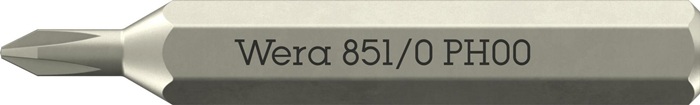 Bit 851/0 Micro PH 00 L.30mm WERA