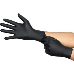 Einw.-Handsch.MicroFlex 94-242 ESD Gr.XL schwarz Nitril