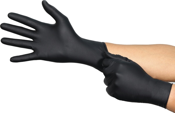 Einw.-Handsch.MicroFlex 94-242 ESD Gr.XL schwarz Nitril