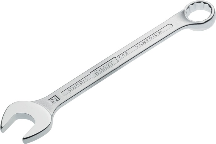 Ringmaulschlüssel 603 SW 22mm L.250mm Form B Spezialstahl HAZET