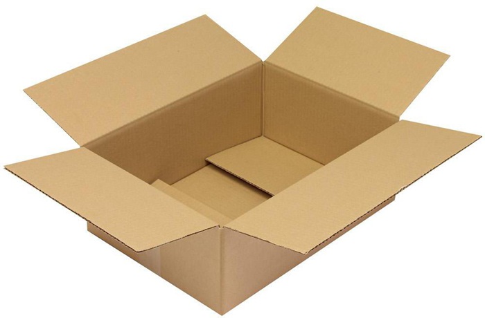 Faltkarton 1-wellig Maße 430x310x150mm A3 Qualität 1.30 C braun TRANSPAK