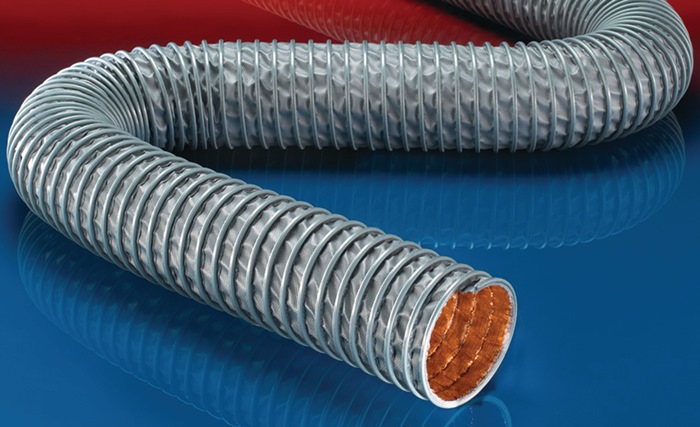 Absaug- u.Gebläseschlauch CP Kapton® 476 140mm 152,00mm 3m