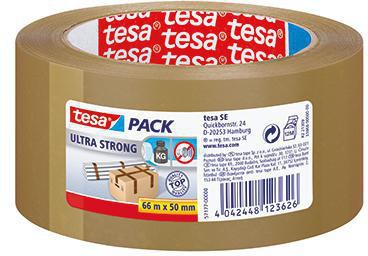 tesa Packband tesapack Ultra Strong 57177-00000 50mmx66m braun