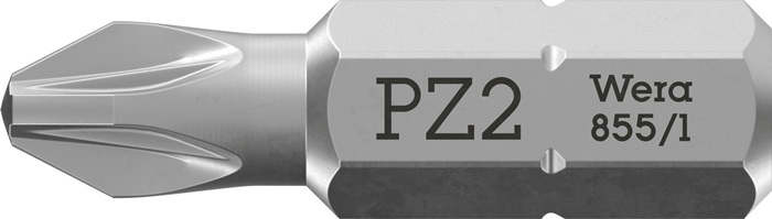 Bit 855/1 Z 1/4 Zoll PZD 2 L.25mm WERA