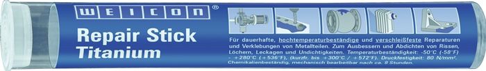 Repair Stick Titanium graugrün 115g Stick WEICON