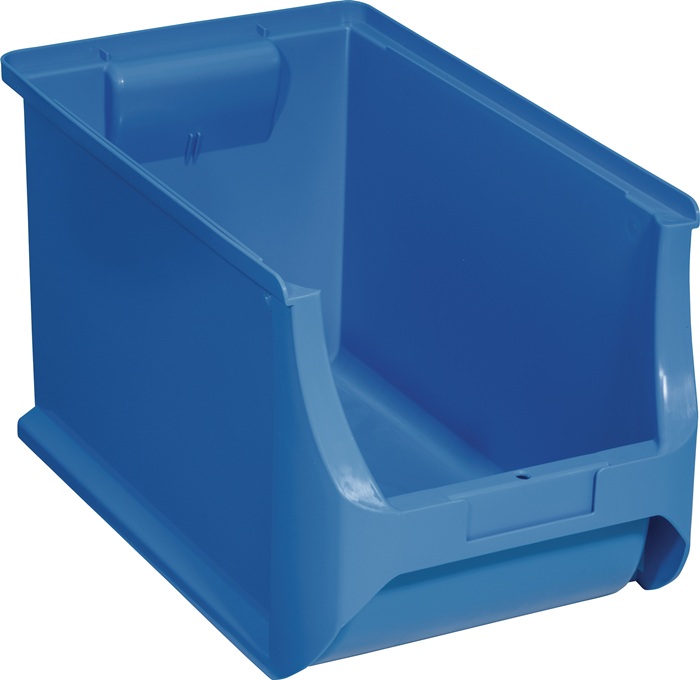 Sichtlagerkasten Profi-Plus L355xB205xH200mm PP blau ALLIT