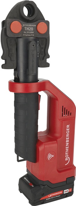 Akkupressm. ROMAX Compact III Basic SET2 19 kN 15-35mm,2X2Ah,EU,o.Pressbacken