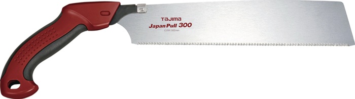 Japanische Zugsäge RAPID PULL ALUMINIST Blatt-L.300mm Gesamt-L.460mm 2K-Griff