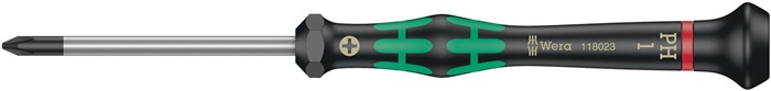 Elektronik-Feinmechanik-Schraubendreher 2050 PH 1 Klingen-L.60mm WERA