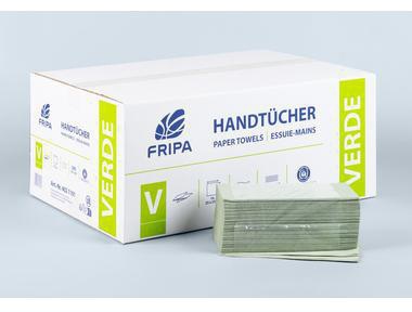 Fripa Papierhandtuch Verde 4021101 V-Falz 25x23cm gn 20x250 Bl./Pack.