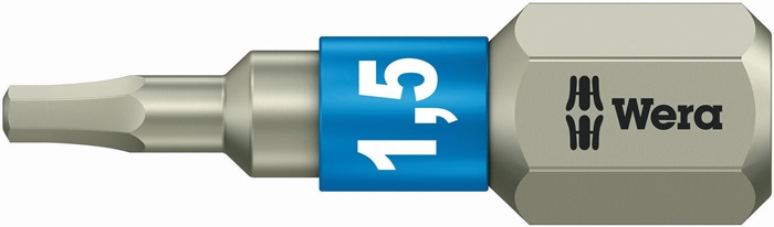 Bit 3840/1 TS 1/4 Zoll 1,5mm L.25mm i6-KT.i6-KT.1,5mm WERA