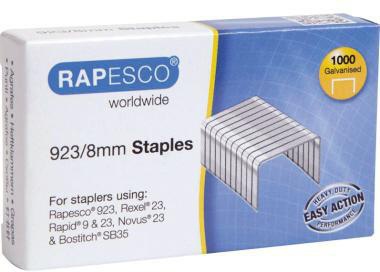 RAPESCO Heftklammern 1236 923/8mm verzinkt