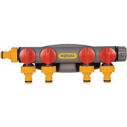 4-Wege-Hahnstück PVC HOZELOCK