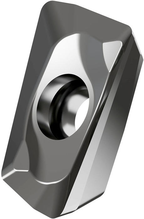 Fräswendeschneidplatte ISO ADEX 11T308FR-FA:M0315 D.2,9mm PVD beschichtet Silber