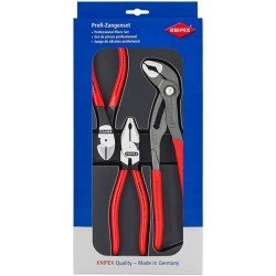 Zangensatz Kraft-Paket Inh.3tlg.pol.Kunststofftiefziehteil KNIPEX